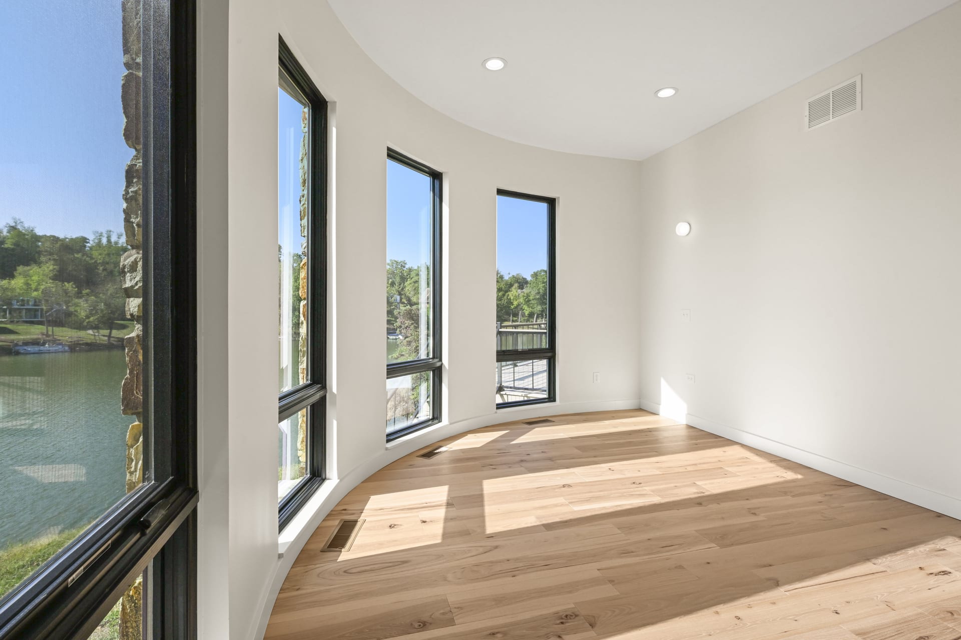 Custom trim and millwork detail in Perfect residence
