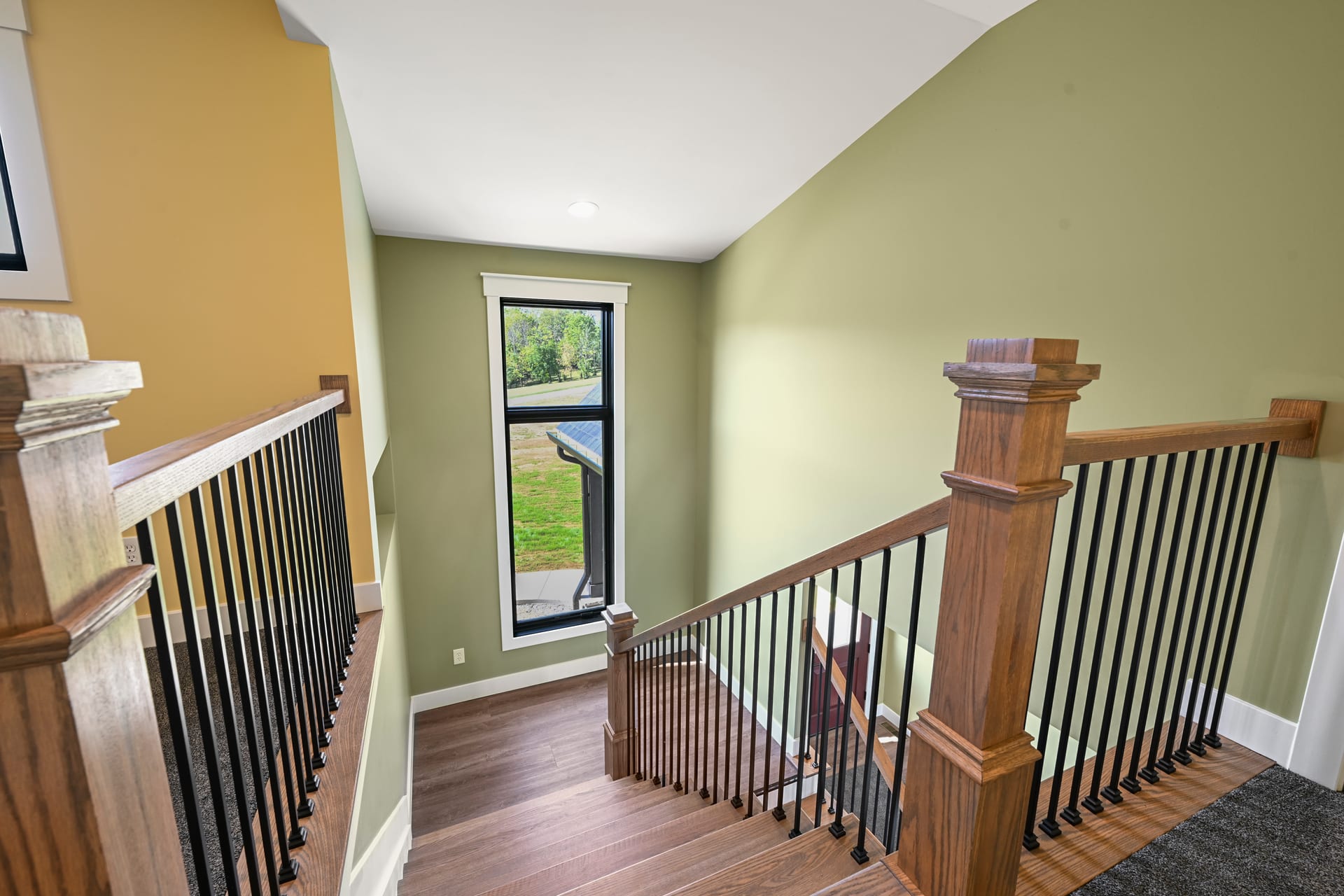 Trim and casing detail in remodeled Drouge residence